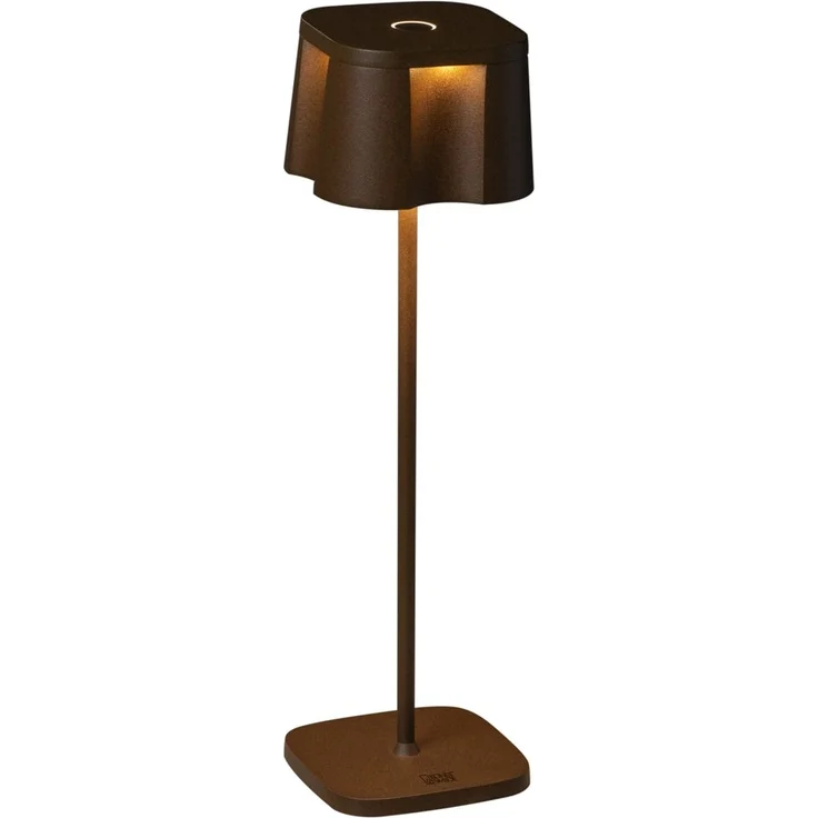 KONSTSMIDE 7818-970 Nice USB-Tischleuchte rostfarben IP54 – Bild 2