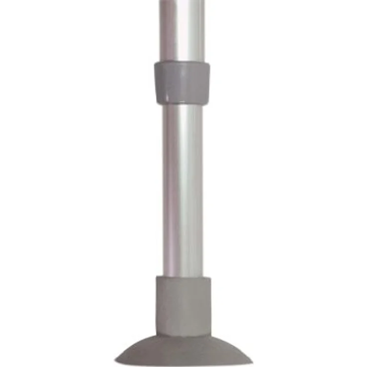 Drive Medical Duschhocker Delphi, drehbare Sitzfläche, max. 140 kg, Höhe verstellbar 45-55 cm, weiß – Bild 3