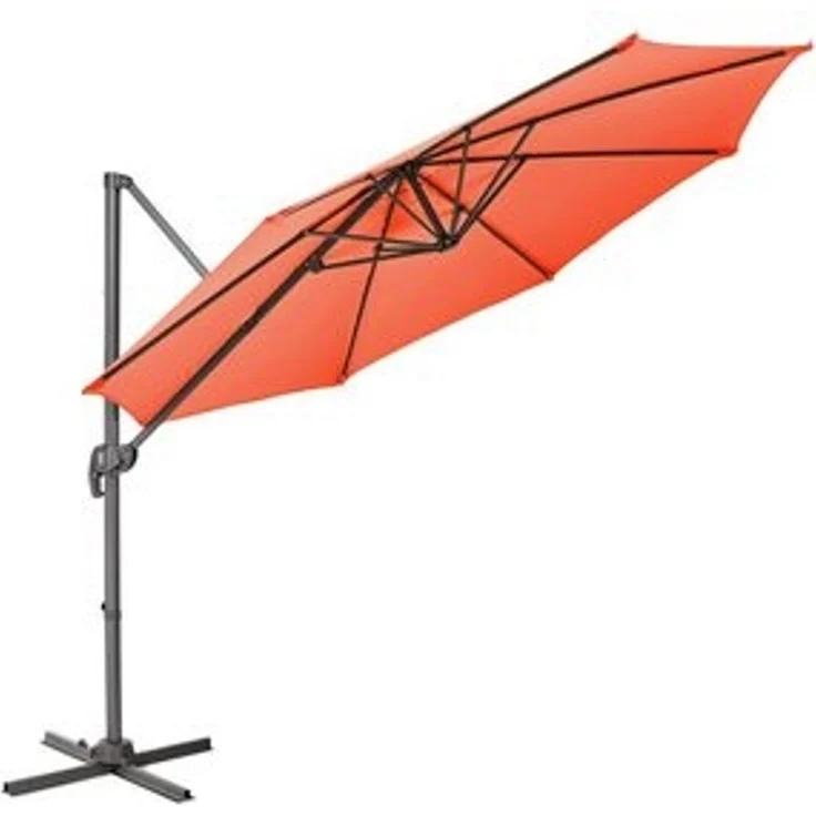 SVITA Ampelschirm Sonnenschirm, LxB: 290,00x290,00 cm, Ampelschirm, stufenlos höhenverstellbar stufenlos neigbar 360° verstellbar – Bild 6