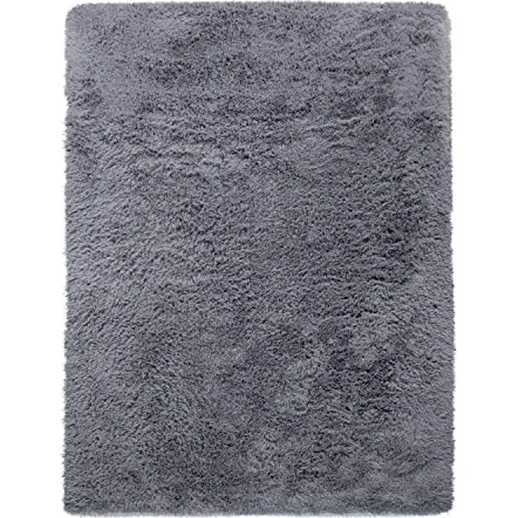 TT Home Teppich Diele, Esszimmer, Flur, Schlafzimmer, Wohnzimmer, Rechteckig, Höhe: 37 mm, Teppich Wohnzimmer Hochflor Langflor Weich Soft Modernes Einfarbiges D – Bild 10