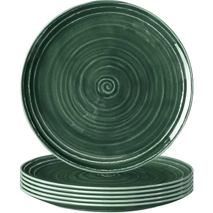 Seltmann Weiden Terra Brotteller ø 17,7 cm moosgrün 6er Set