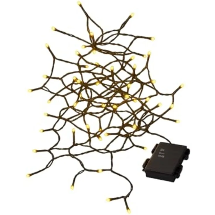 Star LED-Lichterkette 'Akku', 160 warmwhite LED,