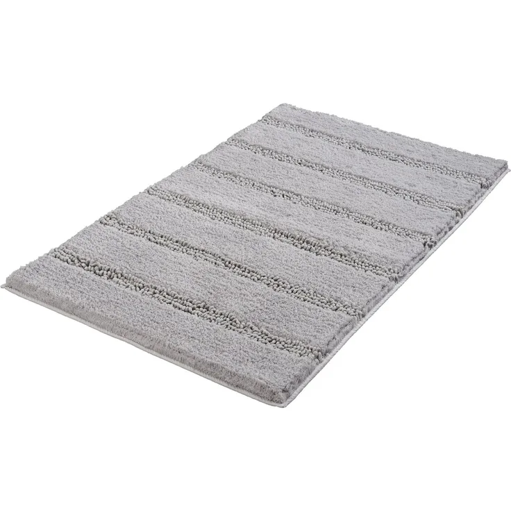Kleine Wolke Badematte Monrovia 60x100 cm Grau (Farbe: Grau)