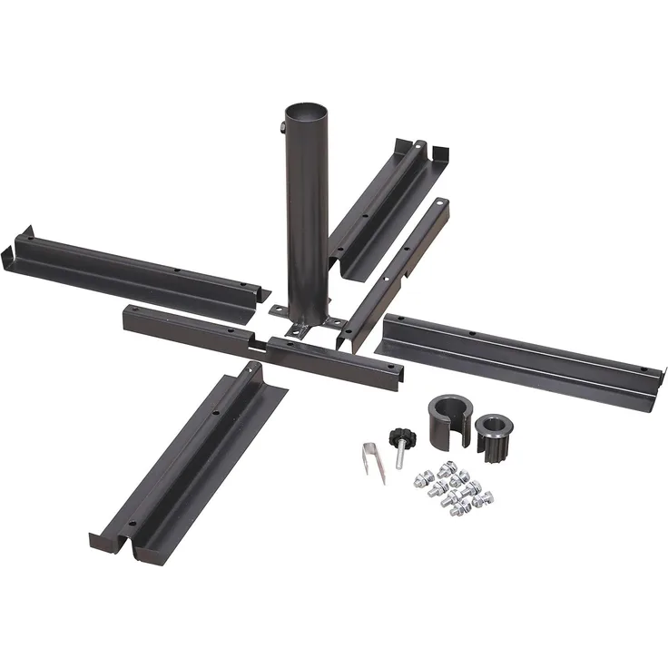 Platten-Ständer Standard, für 50 mm Rohr (ohne Wegeplatten)