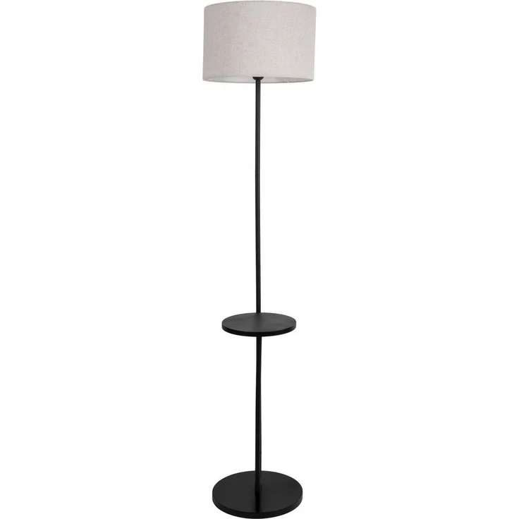näve Stehlampe Tordis, ohne Leuchtmittel, mit integriertem Tisch, Zuleitung 230cm schwarz, exkl. 1 x E27 – Bild 3
