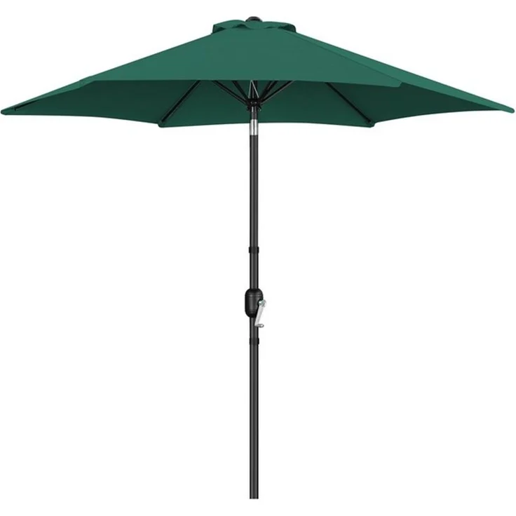 Yaheetech Sonnenschirm Φ 226/269/294 cm, Garten- und Marktschirm mit 6 Metallstreben für Balkon/Terrasse/Garten – Bild 4