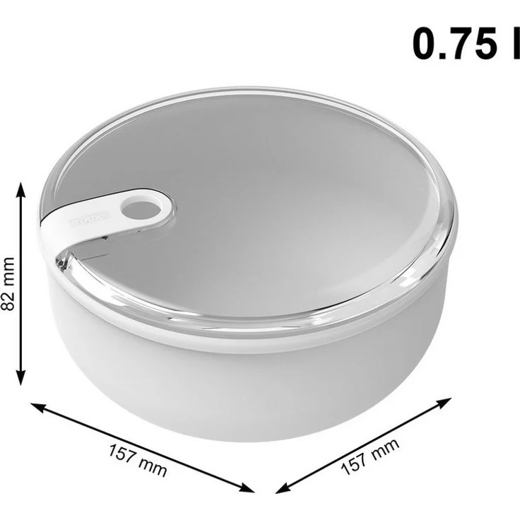 ROTHO Aufbewahrungssystem 2er-Set Lunchboxenset ELA, Lebensmittelechter Kunststoff, (2er-Set, Lunchboxenset), auslaufsicher und luftdicht – Bild 2
