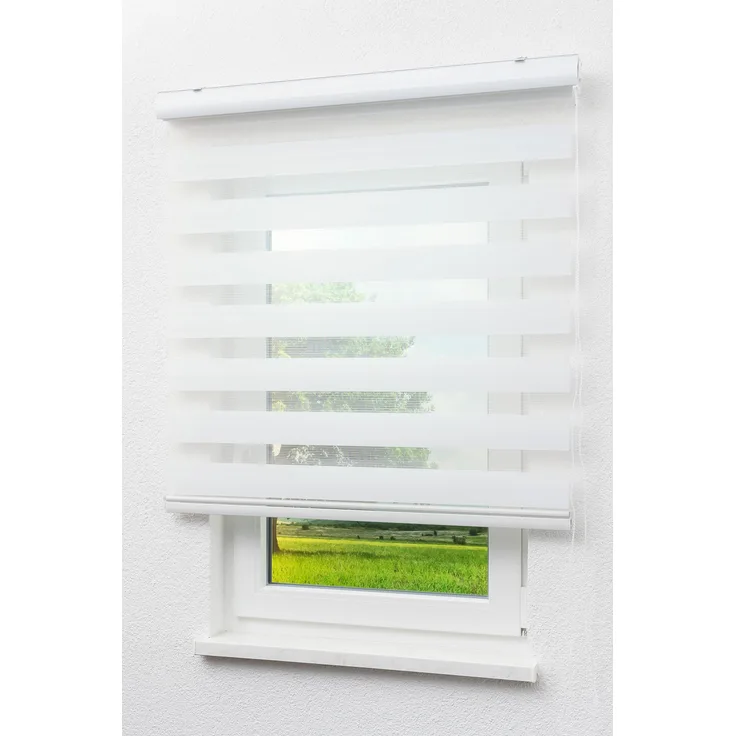 Rollo mit Blende, LYSEL®, blickdicht, HxB 130x40cm