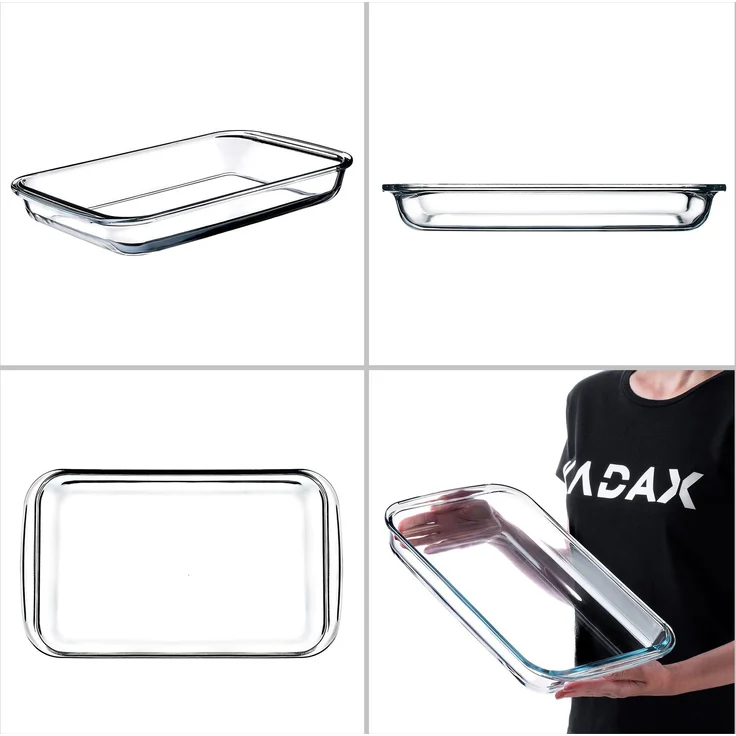 KADAX 3L Glas-Backform, rechteckig, 39 x 23 cm – Bild 9