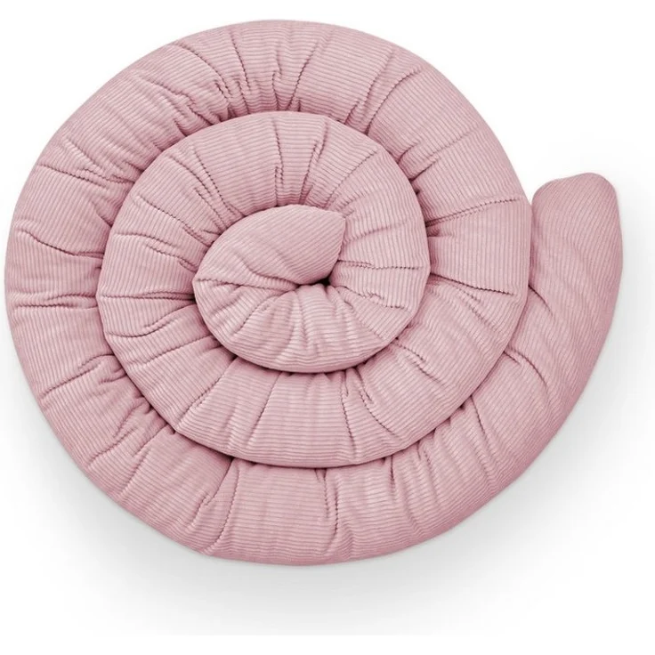 Ehrenkind Nestchenschlange Bettschlange Cord aus 100% Bio-Baumwolle, Schutz und Geborgenheit, (Kuschelschlange, Bettumrandung Babybett), Bettschlange Baby – Bild 5