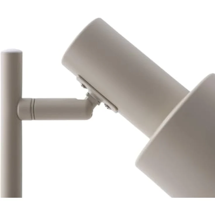 Lindby Tischlampe 'Ovelia', beige, Metall, E27 mit Schalter für Arbeitszimmer & Büro – Bild 6