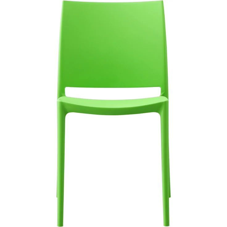 CLP Gartenstuhl Meton mit Lehne stapelbar wetterfest UV-beständig bis 150 kg,grün – Bild 4