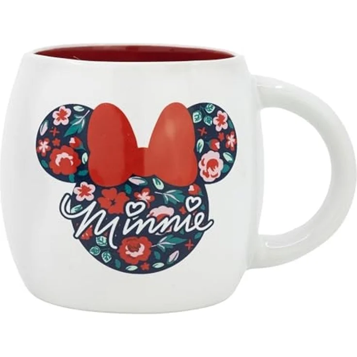 Tasse "Globe" mit Minnie Mouse Motiv 380 ml aus Keramik 13oz – Bild 1