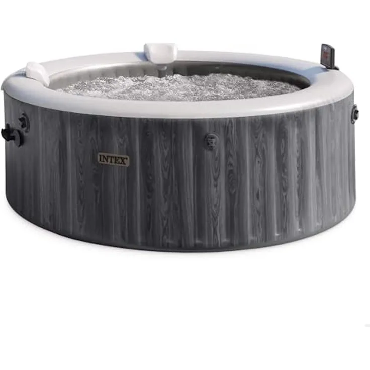 Intex Whirlpool Greywood Deluxe, (Set, 10-tlg), 165 cm Durchmesser