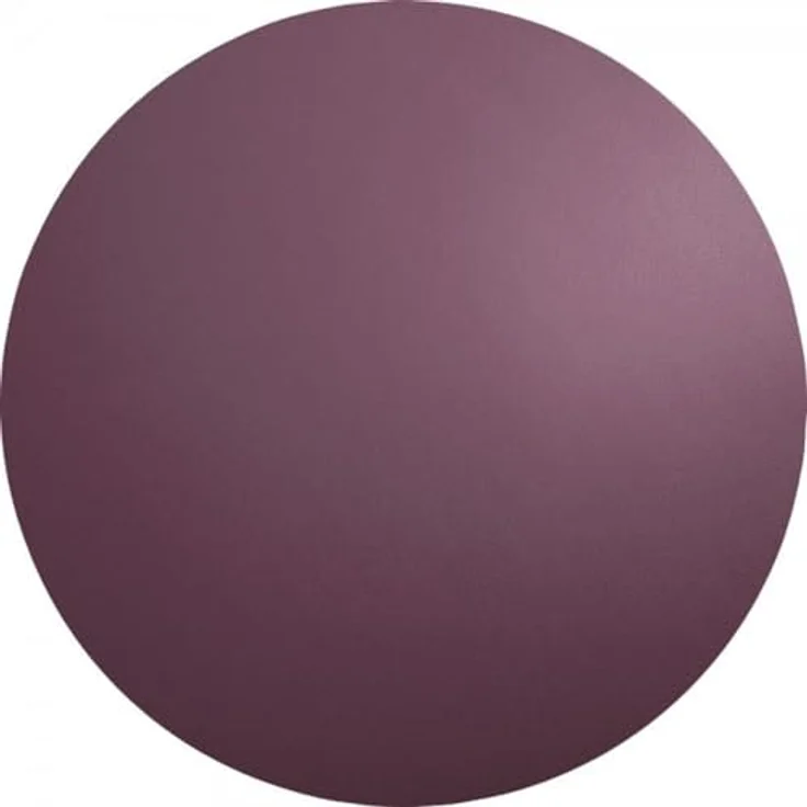 ASA SELECTION Platzset ASA Selection leather optic Tischset rund, plum Ø38 cm – Bild 2