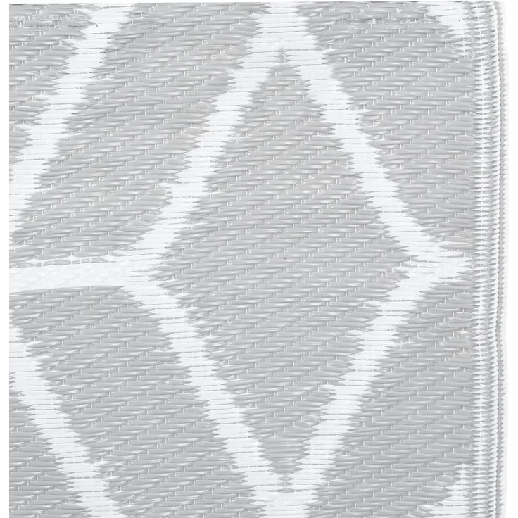 vidaXL Outdoor-Teppich Grau 120x180 cm – Bild 4