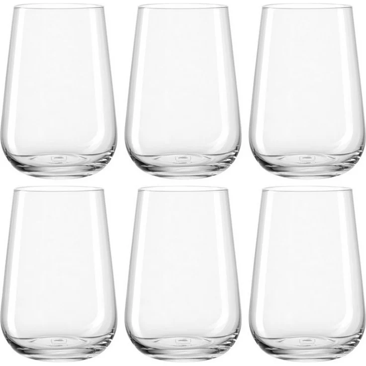 LEONARDO Gläser-Set Trinkglas PALADINO, 370 ml, 6er-Set, 6-tlg, Kristallglas, spülmaschinengeeignet – Bild 4