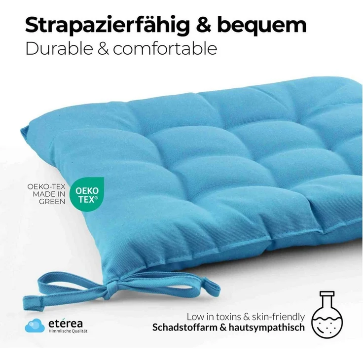 etérea Himmlische Qualität Sitzkissen etérea Sitzkissen Stuhlkissen Basic Auflage und – Bild 2