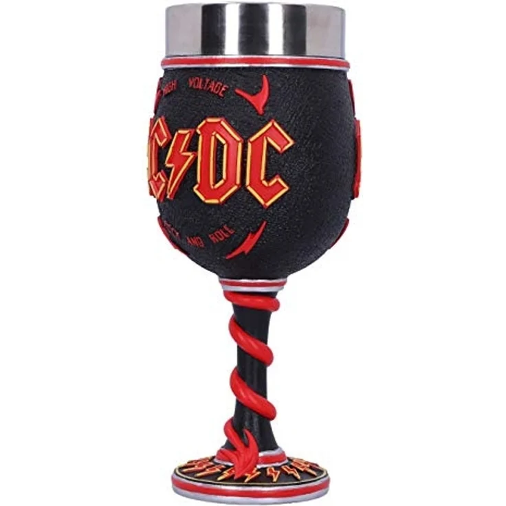 Nemesis Now Weinglas ACDC Kelch High Voltage, Resin – Bild 2