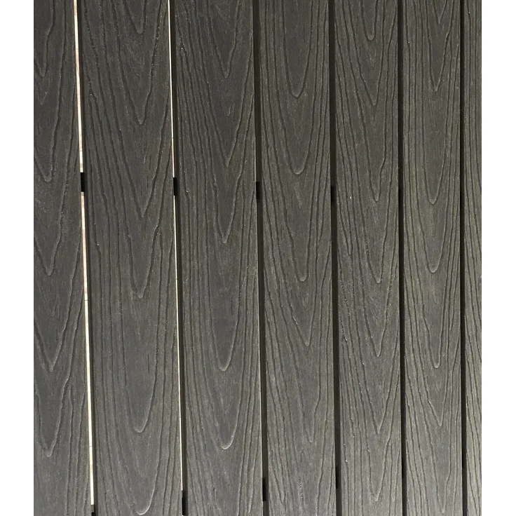 FIRE SOUL Nonwood Alu-Gartentisch Gartenmöbel 120x70 cm anthrazit/grau – Bild 2