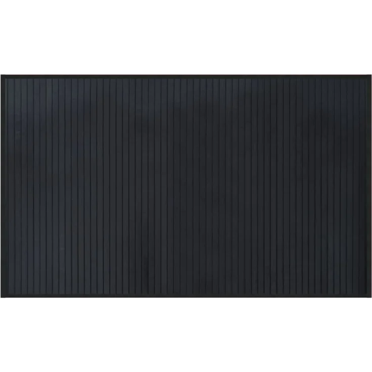 vidaXL Teppich Rechteckig Schwarz 60x100 cm Bambus 376828 – Bild 2