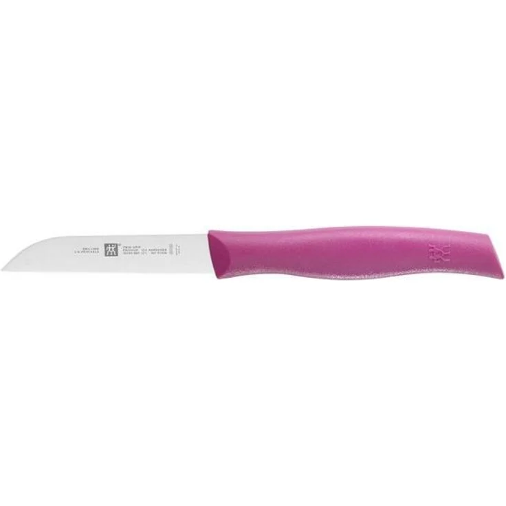 Zwilling Gemüsemesser ZWILLING TWIN Grip Gemüsemesser 8 cm, Pink Edelstahl – Bild 1