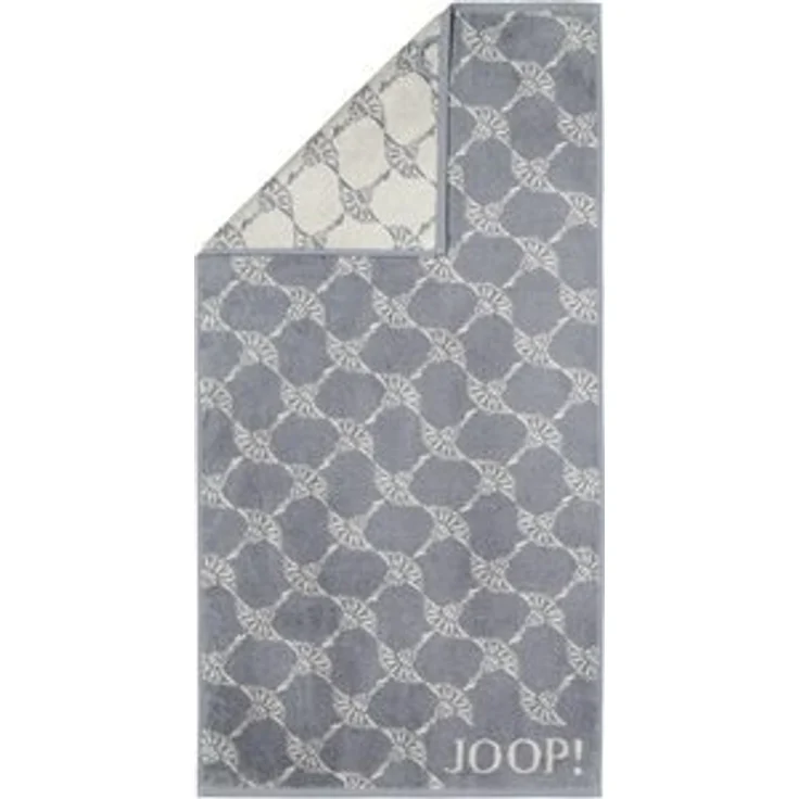 JOOP! Handtücher JOOP! Handtuch Classic Cornflower 1611, 77 Anthrazit, Baumwolle (1-St) – Bild 6