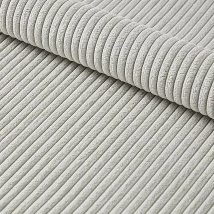 DUBI Möbel Drehstuhl Mika-Ben, Ergonomischer Drehstuhl mit 360°-Funktion, Hellgrau, Textil, 60x87x65 cm – Bild 9