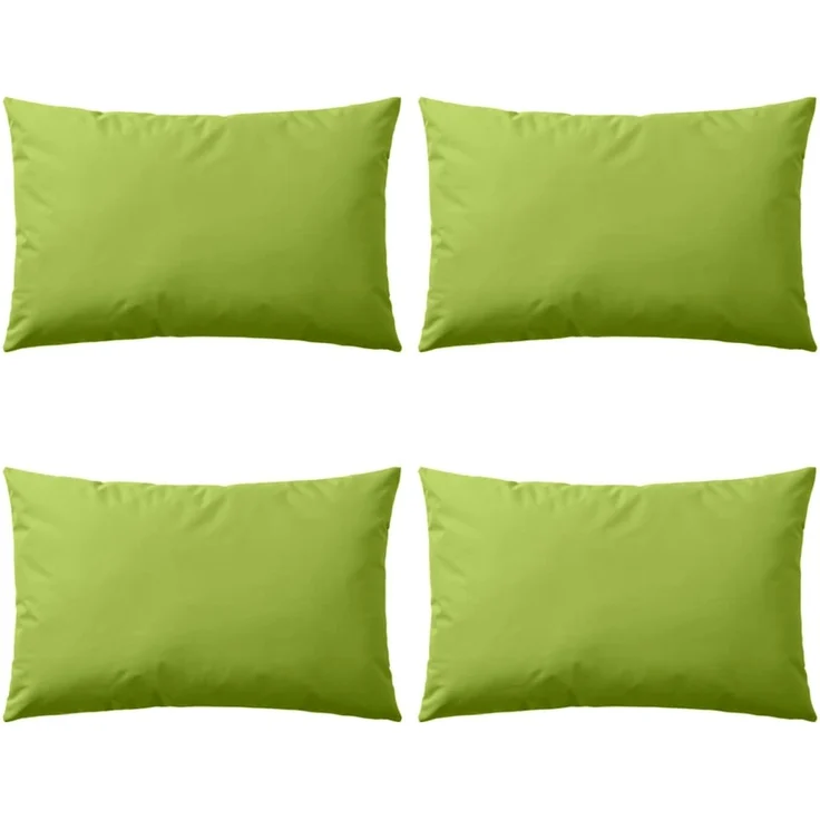 vidaXL Gartenkissen 4 Stk. 60 x 40 cm Apfelgrün 132293 – Bild 1