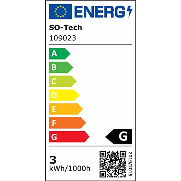 SO-TECH® LED Unterbauleuchte LED Möbeleinbauleuchte GIULIA 3W / 12V, warmweiß / neutralweiß / kaltweiß miniAMP – Bild 13
