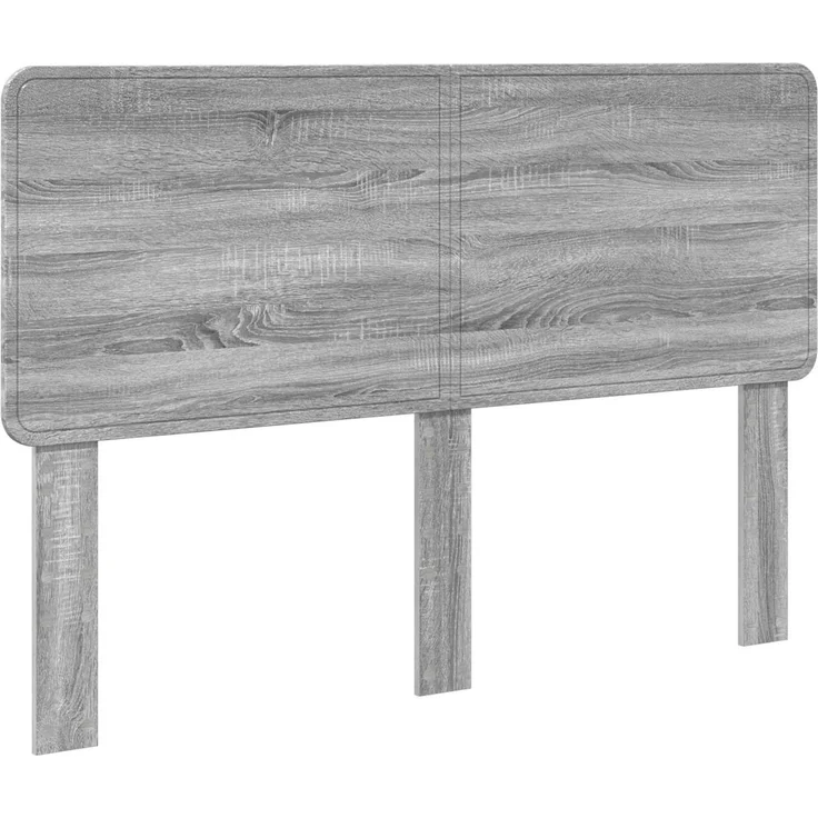 vidaXL Kopfteil Graues Sonoma Holzwerkstoff 100 x 153 x 3 cm Grau (Art-Nr 887875) – Bild 2