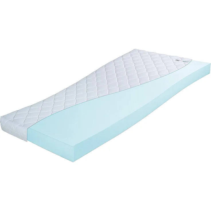 Betten-ABC® OrthoMatra TF 5.0 - Taschenfederkern- Matratze - 7-Zonen-Schnitt mit Silver-Spirit-Bezug : 90x200