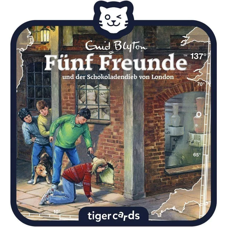 TigerCard Fünf Freunde 137 und der Schokoladendieb von London