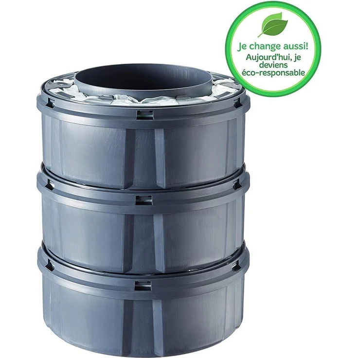 tommee tipee Nachfüllkassetten Sangenic tec (3er-Pack) - Kassetten für geruchsfreies Windelentsorgungs-System - passend für viele Windeltwister – Bild 3