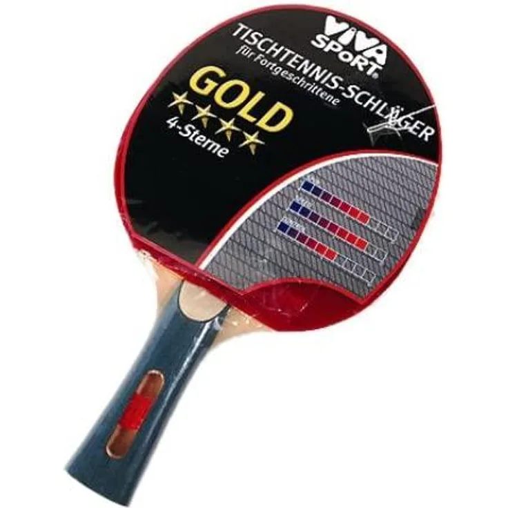 Breimeir VIVA Tischtennis-Schläger***gold