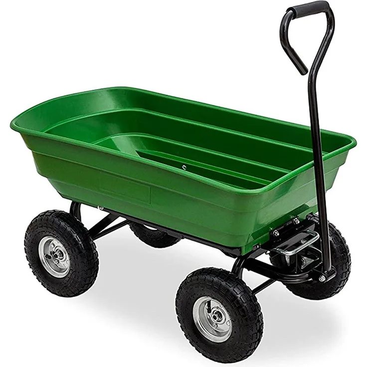 Transportwagen Gartenwagen Schubkarre Handwagen mit Kippfunktion bis 250 kg