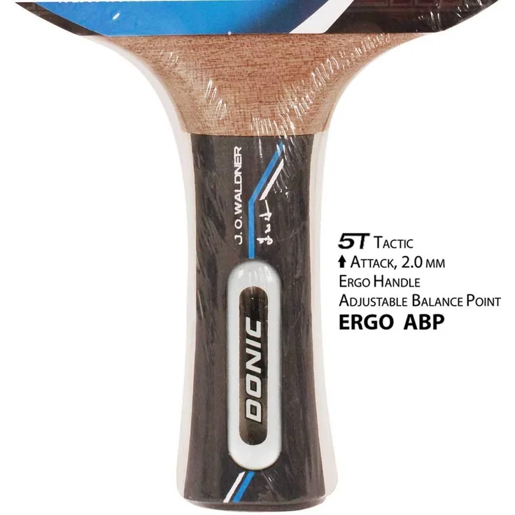 Donic-Schildkröt Tischtennisschläger Waldner 700, ABP-Griff, 2,0 mm Schwamm, Donic 3-Stern ITTF Belag, 754872 – Bild 5