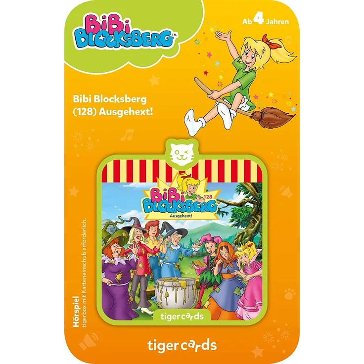 Tiger Media tigercard - Bibi Blocksberg 128 - Ausgehext!