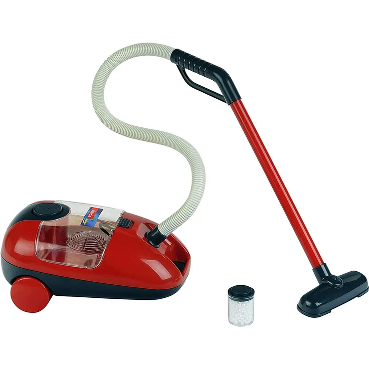 Theo Klein 6719 Vileda Staubsauger I Batteriebetriebener Kinderstaubsauger mit Sound-und Saugfunktion I Maße: 17 cm x 29 cm x 15 cm I Spielzeug für Kinder ab 3 Jahren