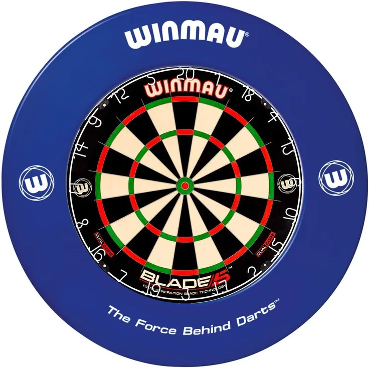 WINMAU Printed Blue Dartscheibe Surround