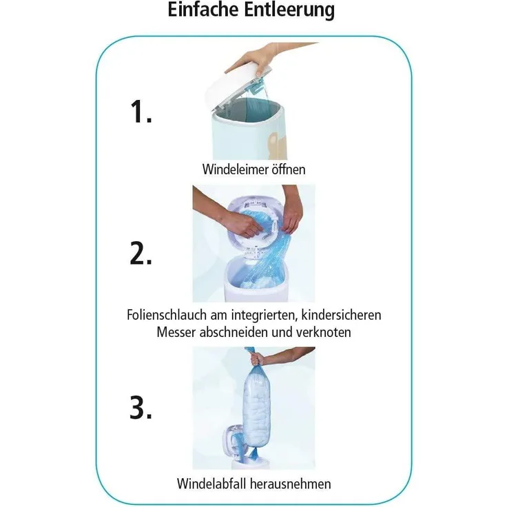 Angelcare Nachfüllkassette für Windeleimer Dress-Up und Classic XL