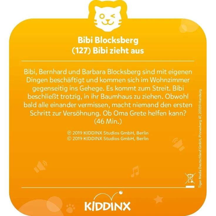 Tigerbox 4141 tigercard Blocksberg-Folge 127: Bibi zieht aus – Bild 10