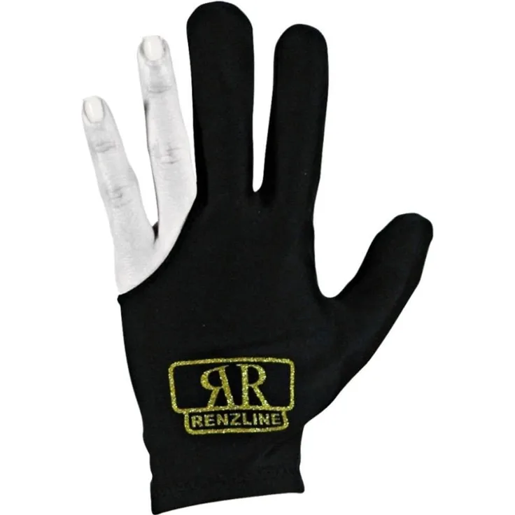 Billardhandschuh Universal, beidhändig, Farbe schwarz