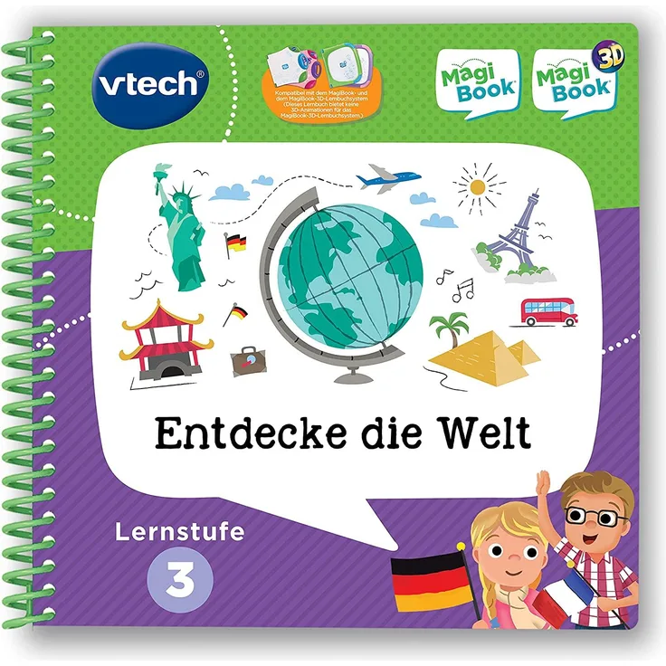 Vtech 80-481504 Lernstufe 3-Entdecke die Welt