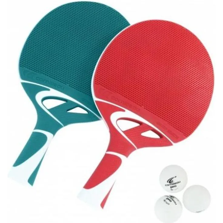 Tischtennisschläger Tacteo Duo Pack Outdoor