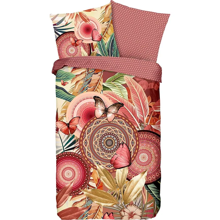bettbezug Jimena 155 x 220 cm satinierte Baumwolle