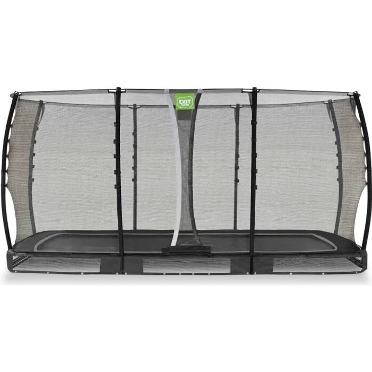EXIT Allure Classic Bodentrampolin 244x427cm, schwarz