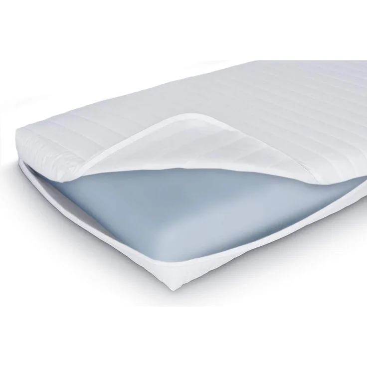 Crownmiller Microfaser Ersatz Matratzenbezug, 60°C waschbar, 4-seitiger Reißverschluss 200x200 cm, 22 cm (Matratzen von 20-24cm)