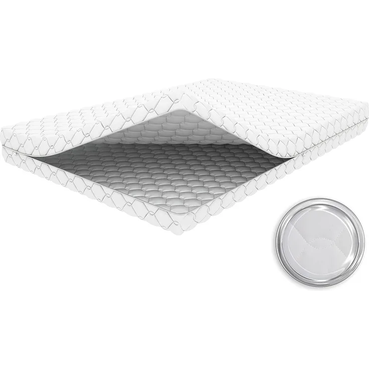 Crownmiller Microfaser Ersatz Matratzenbezug, 60°C waschbar, 4-seitiger Reißverschluss 80x200 cm, 22 cm (Matratzen von 20-24cm)