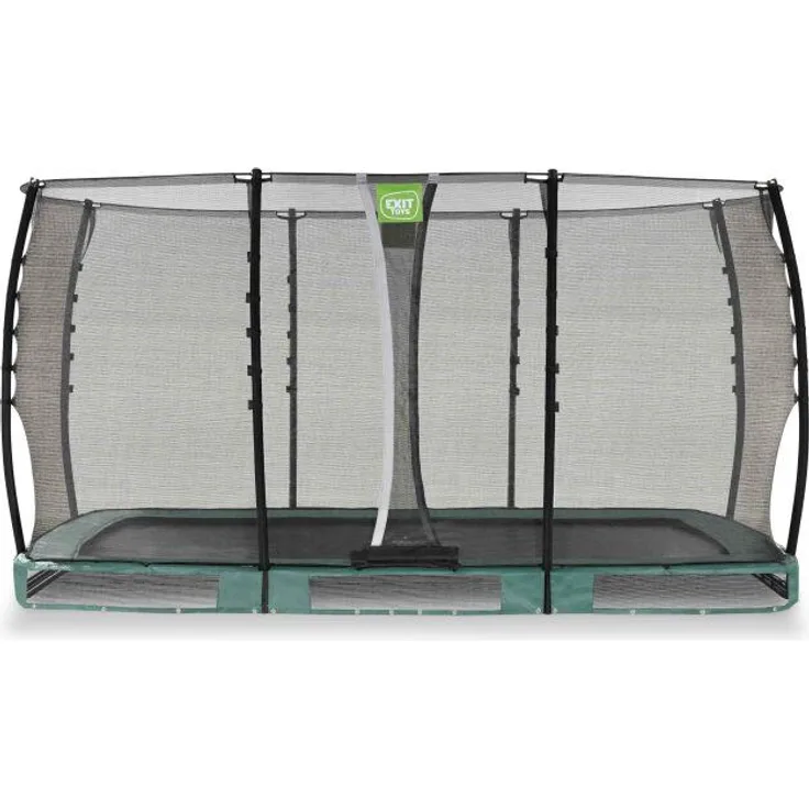 EXIT Allure Classic Bodentrampolin 214x366cm, grün